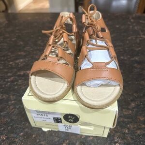 NEW Tan Leather Gladiator Sandals

Old Soles